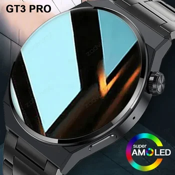 GT3 Pro Smart žiūrėti 390*390 HD Ekranas, Balso Sveikatos Širdies ritmo 